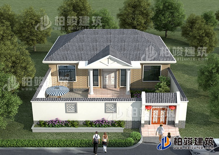 建筑效果图-简欧风格