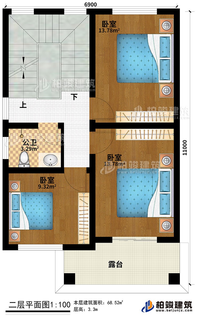 平面方案图-简欧风格