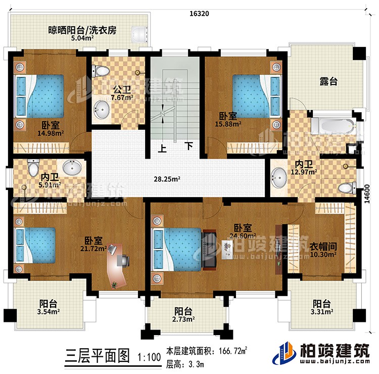平面方案图-新中式风格