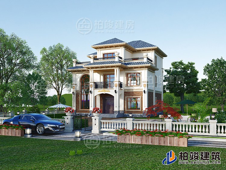 建筑效果图-简欧风格