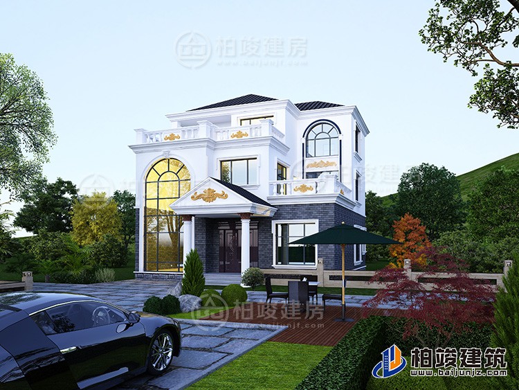 建筑效果图-简欧风格