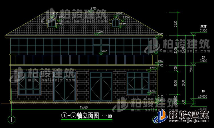 建筑立面图-简欧风格