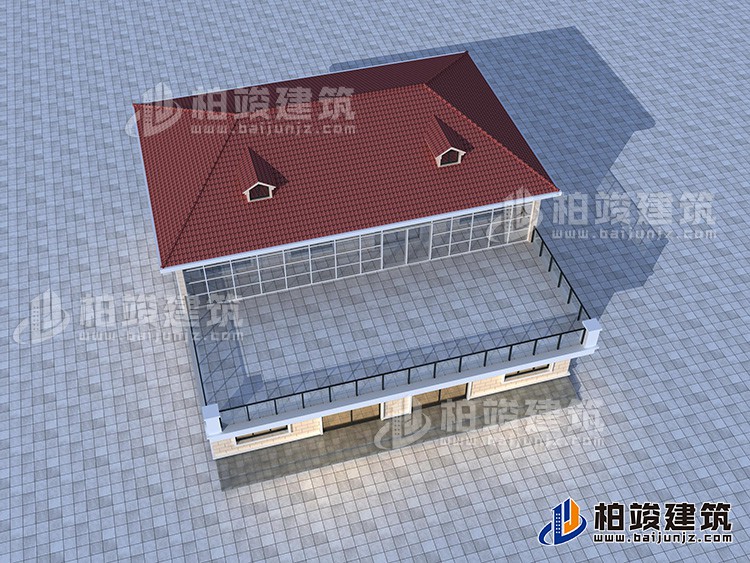 建筑效果图-简欧风格